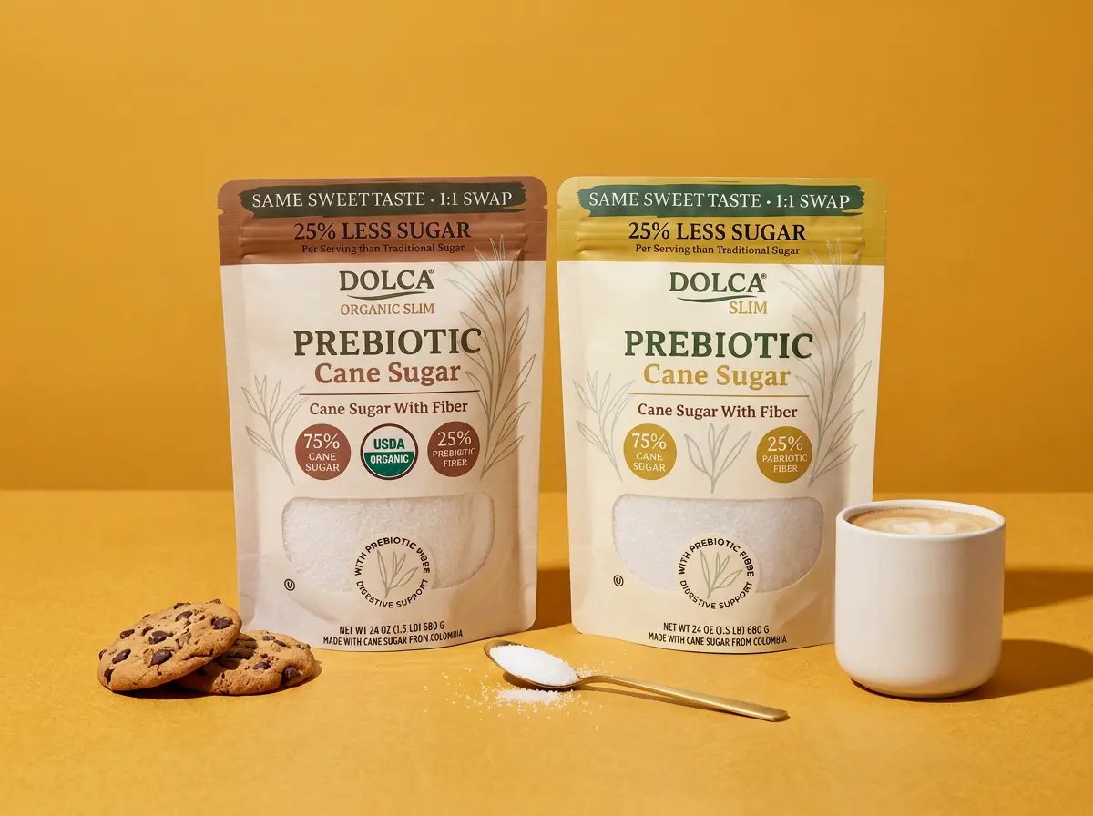 Dolca Slim with cookies and coffee