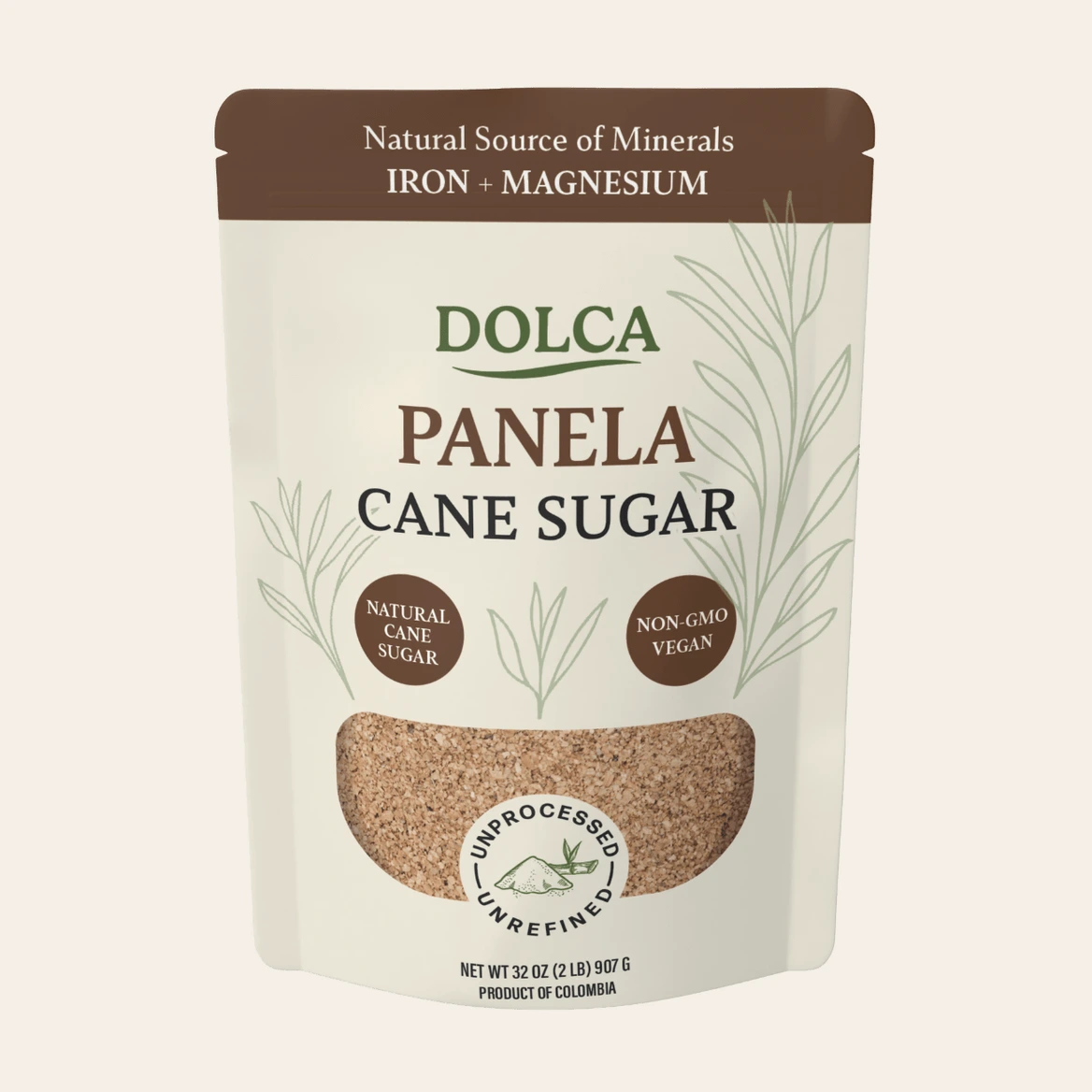 Dolca Panela cane sugar pouch