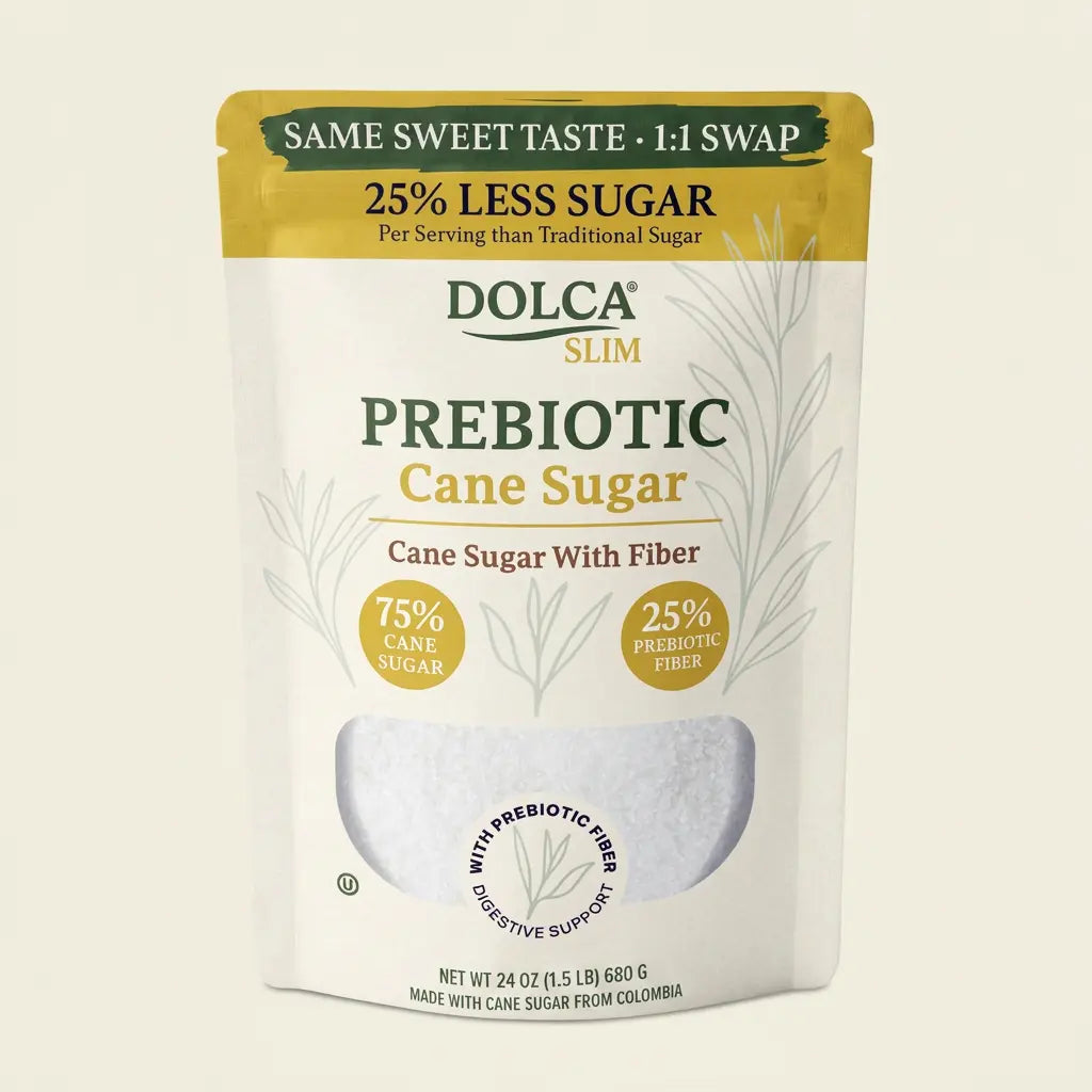 Dolca Slim prebiotic cane sugar pouch